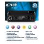 Imagem de Auto Radio H-Tech HT-1223 Bluetooth Mp3 Player Suporte Celular Usb 4x60 Rms