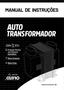 Imagem de Auto Transformador 5000va 110/220 220/110 P/ Ar 12,000btus(ate 6A)  com fio flexivel