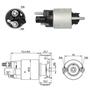 Imagem de Automatico P/ Motor Partida Denso P/ Chevrolet Nova S10 2.5L SIDI DOHC Flex Ecotec