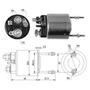 Imagem de Automatico Partida compativel Renau lt 12 Ate 1980 15 Ate 1979 5 Ate 1985 Lecar 1980 Ate 1983 Rapid 1985 Ate 1992 Referencia 102295 182458 Ced530 Ne42