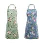 Imagem de Aventais de Cozinha IDEAPRON (Pacote com 2) - Florais com Bolsos para Mulheres