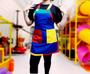 Imagem de Avental Colorido Monitor recreador Buffet ministerio Infantil - Preço De Fabrica
