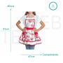 Imagem de Avental de Cozinha Bia Lisse Infantil Capobella: Luxo, Elegância e Proteção Chique na Cozinha