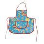 Imagem de Avental Infantil de Napa com Bolso - 35cm x 45cm - Impermeável Napa - Cordão de Amarrar Uso dia a dia- Varias Estampas Lindas para Criança - Panami 