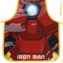 Imagem de Avental Infantil Escolar Plástico Estampado Homem de Ferro Fácil Limpar Luxcel Licenciado Iron Man