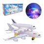 Imagem de Avião Bate E Volta 3D Light Airbus A380 Duplo Com Som E Luz A Pilha Na Caixa