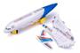 Imagem de Avião Bate e Volta Airbus A380 Com Som e Luz A Pilha Na Caixa