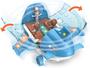 Imagem de Avião Bate e Volta com Luz e Som Azul ZP01117 - Zoop Toys