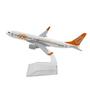Imagem de Avião de Brinquedo Coleção Miniatura Metal Gol Linhas Aéreas em Metal B737 Avião