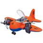 Imagem de Avião de Brinquedo Grande de Caça c/ Acessórios Cabine Helices Articuladas Trem de Pouso Retrátil