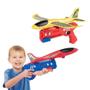 Imagem de Avião de Espuma para Crianças - Brinquedo de Ejeção com Ação de Um Clique