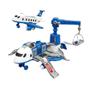 Imagem de Avião de Inércia com Spray - Brinquedo para Crianças com Modelo de Liga Leve