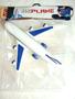 Imagem de Avião de plástico Brinquedo Infantil 30cm - Bs Toys