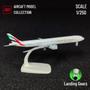 Imagem de Avião Emirates B777 - Modelo de Metal Die-Cast para Crianças (Escala 1:250)