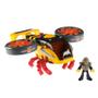 Imagem de Avião Sky Racer Helicoptero Vespa T5120 Imaginext Mattel