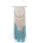 Imagem de Azul Handmade Macrame Parede Pendurada Tapi Woven Art