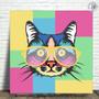 Imagem de Azulejo Decorativo - Gato Pop Art