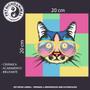 Imagem de Azulejo Decorativo - Gato Pop Art