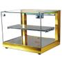 Imagem de B-VFD47 - Vitrine fria Beta 47cm Dupla com 8 Gelo-X Dourada - Bivolt - Omega