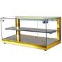 Imagem de B-VFD77 - Beta Vitrine fria 77cm Dourada Dupla com 16 Gelo X - Bivolt - Omega