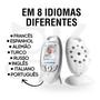 Imagem de Baba Eletrônica Sem Fio Com Câmera Noturna, Áudio, Monitoramento de Temperatura e Tela Lcd