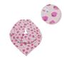 Imagem de Babador Bandana Baby Passarinhos Rosa Antialérgico 100 algodão  Baby Deluxe