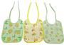 Imagem de Babador Bebe Impermeavel 20x24cm Kit Com 3 Unidades
