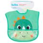 Imagem de Babador com Bolso Pega Migalhas Buba Impermeável com Ajuste Bubazoo +3 meses