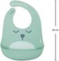 Imagem de Babador De Silicone Com Pega Migalhas Gumy Verde Buba