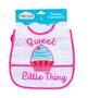 Imagem de Babador Impermeavel Sweet Little Thing Com Bolso Pimpolho