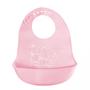 Imagem de Babador Infantil De Silicone Cata Migalhas Rosa