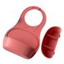 Imagem de Babador Silicone com Bandeja - Rosa Baby