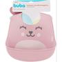 Imagem de Babador Silicone Com Pega-migalhas Rosa Ou Azul Gumy Buba