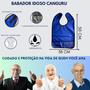 Imagem de Babdor de idoso e adulto impermeável com bolso resistente