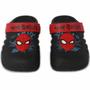 Imagem de Babuche Infantil Marvel Impact Masculina - Preto e Vermelho