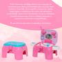 Imagem de Baby Alive Kit Camarim Rosa Penteadeira Banquinho Brinquedo