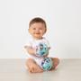 Imagem de Baby Ball Cute Colors Com Chocalho Brinquedo Bebe Sensorial