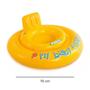 Imagem de Baby bote float amarelo intex 56585 p/ bebê de 6 a 12 meses