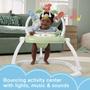 Imagem de Baby Bouncer Fisher-Price SpaceSaver Jumperoo com brinquedos