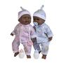 Imagem de Baby Doll JC Toys Twins 13, corpo macio e realista com roupas