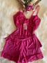 Imagem de Baby Doll Luxo Nobre Com Renda Conjunto De Lingerie Pijama Feminino Flowers