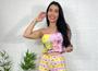 Imagem de Baby Doll Pijama Cropped Estampado Personagens e Short Ondinha Design Divertido