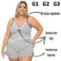 Imagem de Baby Doll Plus Size Com Alça Reguladora, Short Doll Conjunto