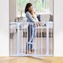 Imagem de Baby Gate COMOMY Auto Close com porta Cat 75-103 cm branca