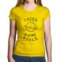 Imagem de Baby Look Algodão I Need Some Space - Foca na Moda
