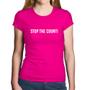 Imagem de Baby Look Algodão Stop the Count - Foca na Moda
