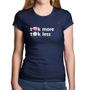 Imagem de Baby Look Algodão Think more, Talk less - Foca na Moda