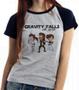 Imagem de Baby look blusa feminina ou Camiseta unissex Gravity Falls in the last Jedi