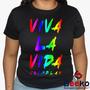 Imagem de Baby Look Coldplay Viva La Vida 100% Algodão - Alternativo - Rock - Geeko