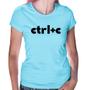 Imagem de Baby Look Ctrl+C - Foca na Moda